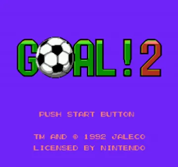 Eric Cantona Football Challenge - Goal! 2 (Europe) screen shot title